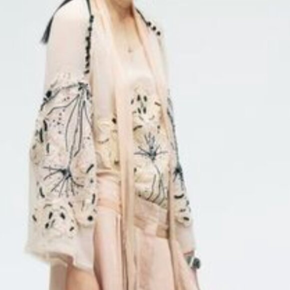 NWT $149 Zara Limited Edition Embroidered Blouse - MEDIUM - Picture 3 of 12